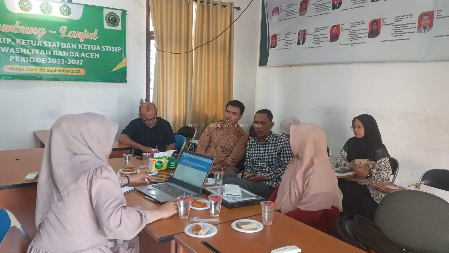 Rapat Rutin bersama dosen tetap  STAI  Al Washliyah Banda Aceh
